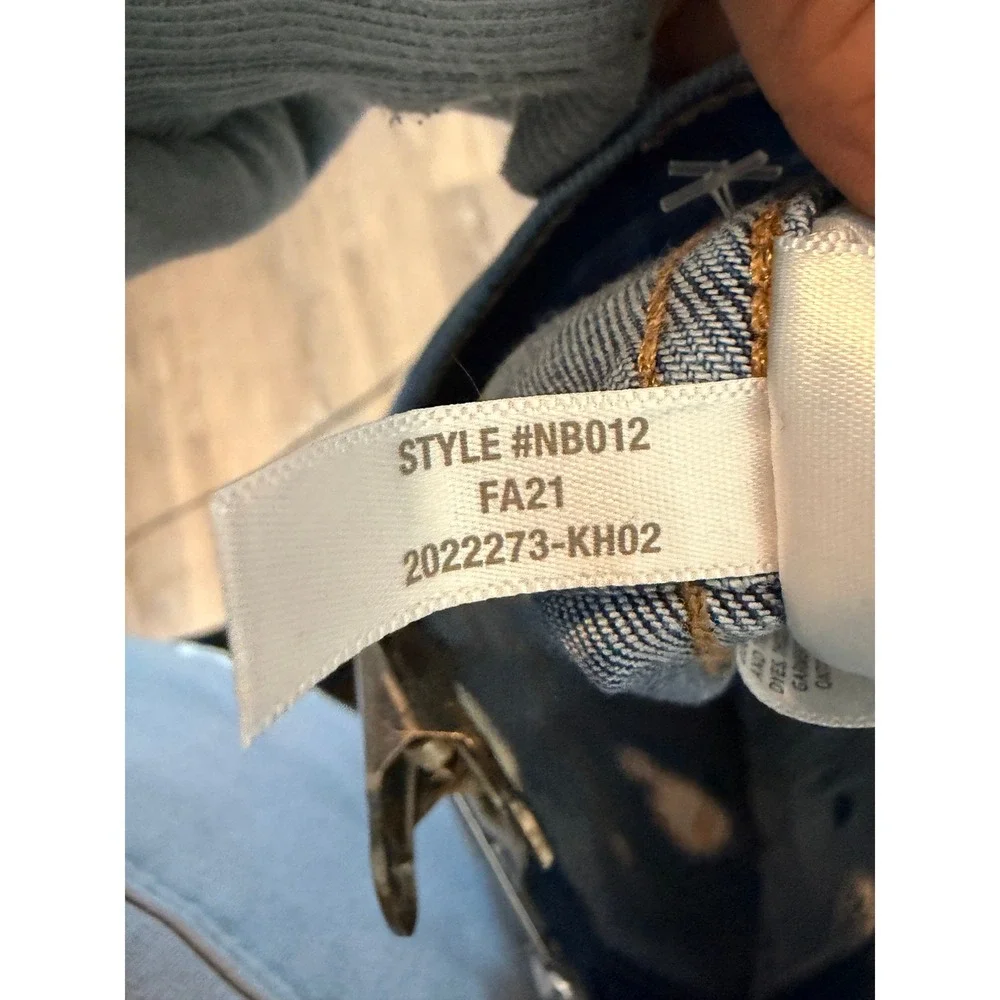 Madewell Roadtripper Stovepipe Jeans 28P Medium Wash High Rise Straight NB012